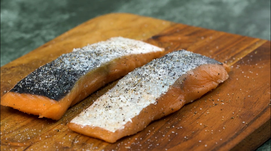 Prep the Salmon